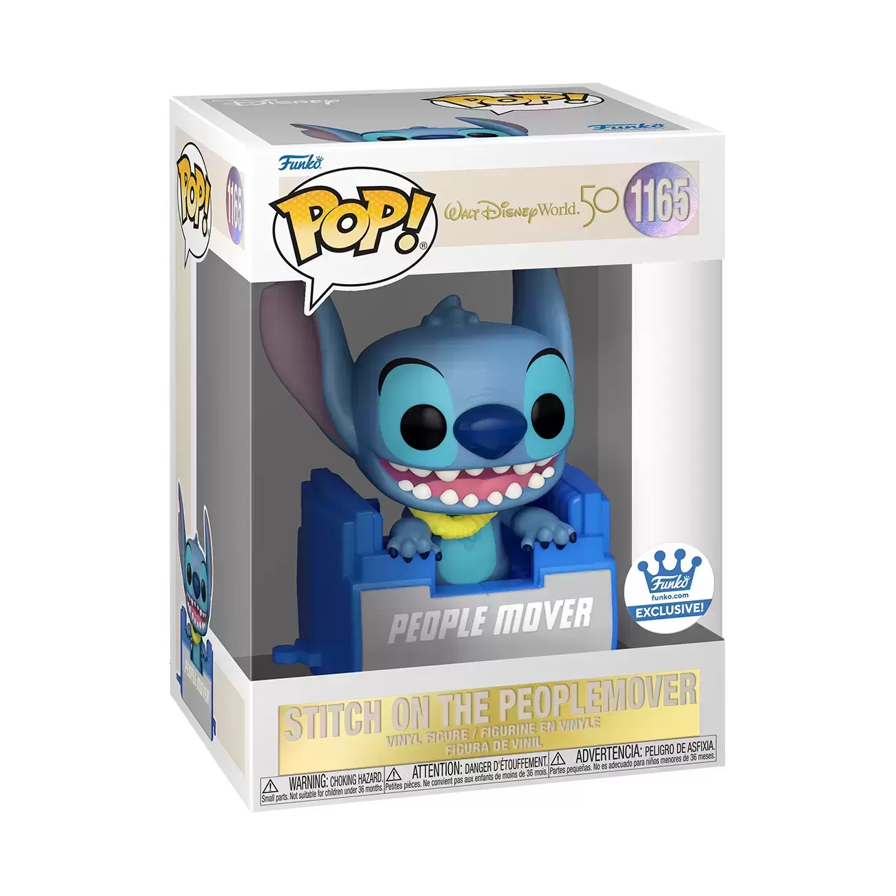 POP! Disney - Disney World 50th Anniversary - Stitch on The People Mover