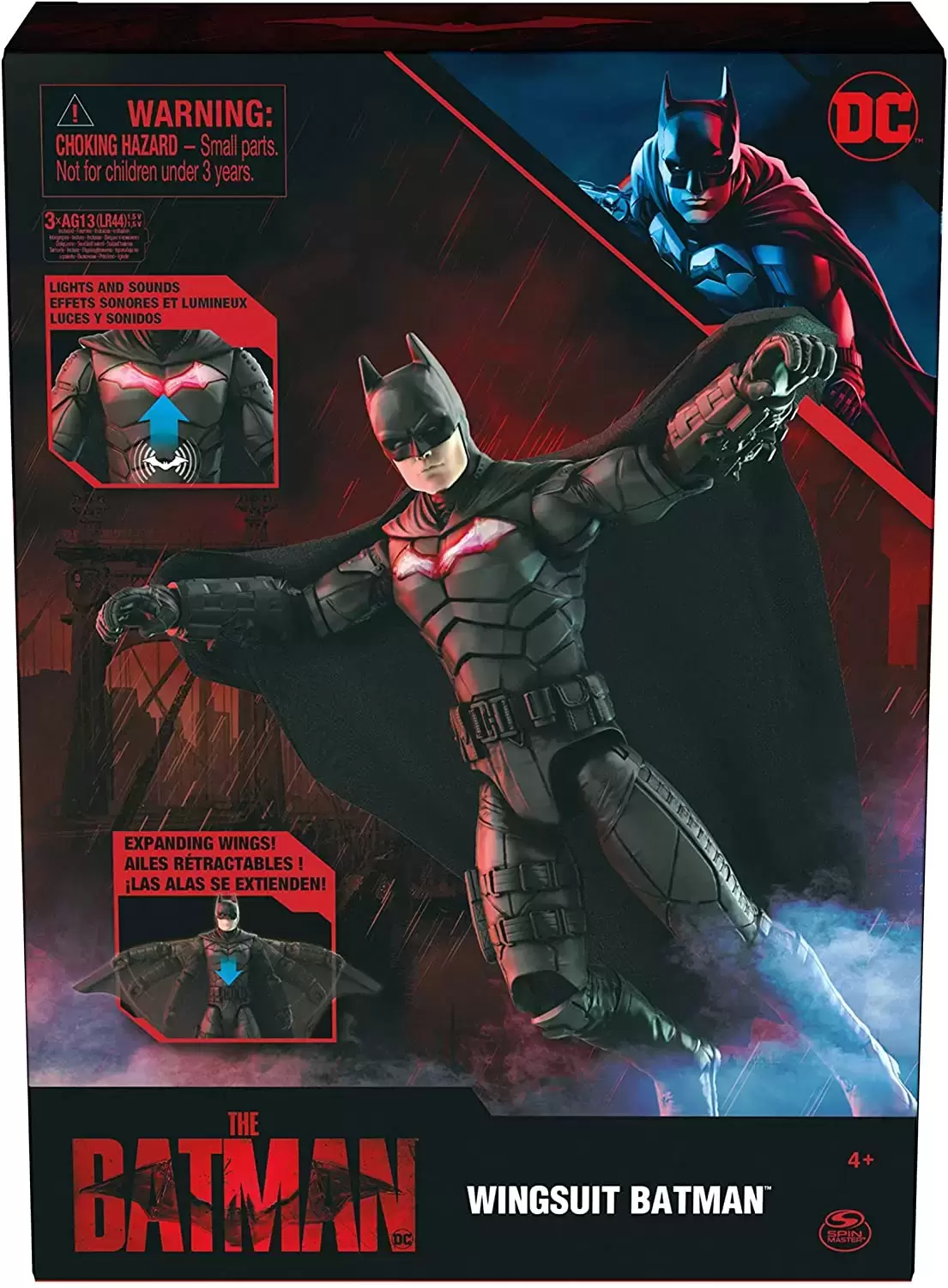 The Batman Action Figures - Wingsuit Batman - Lights and Sounds