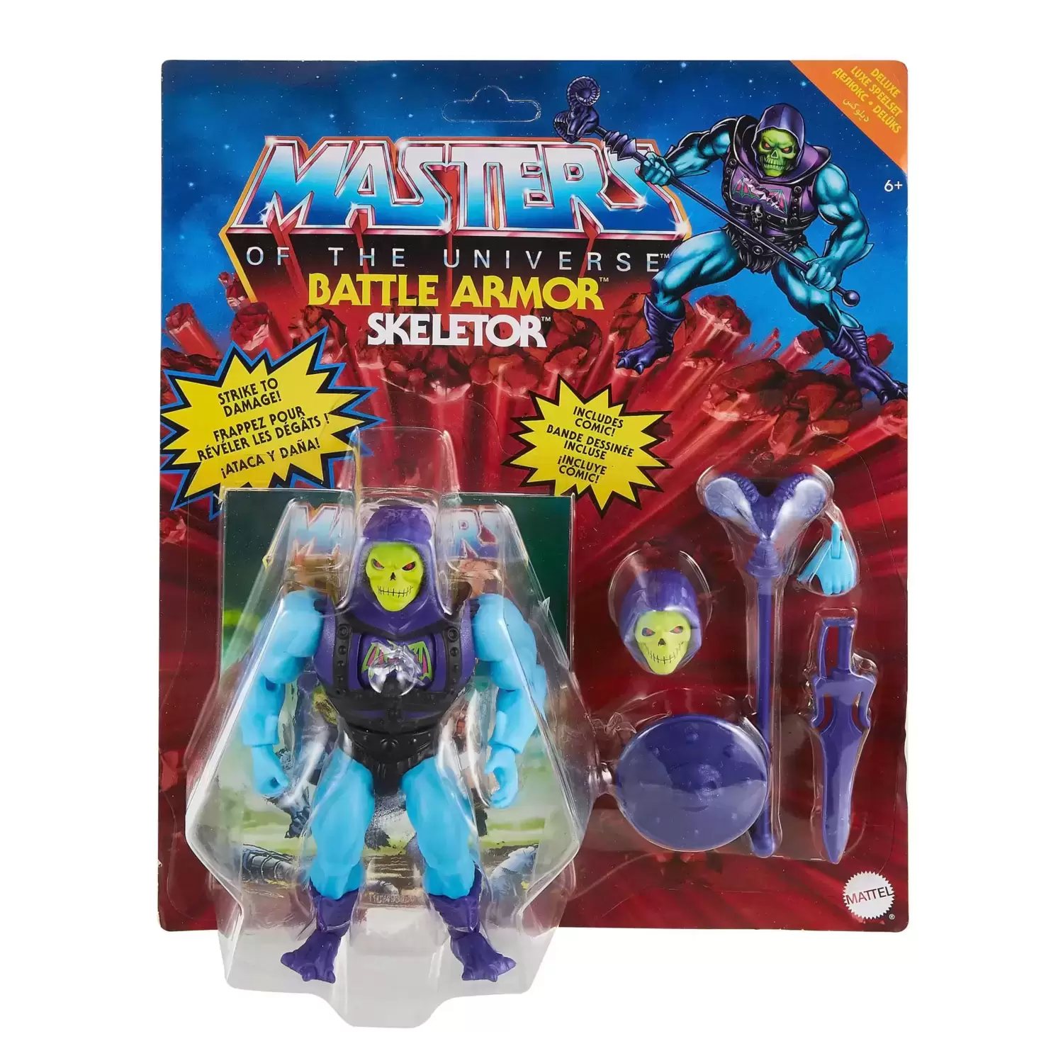Masters of the Universe Origins - Battle Armor Skeletor - Deluxe