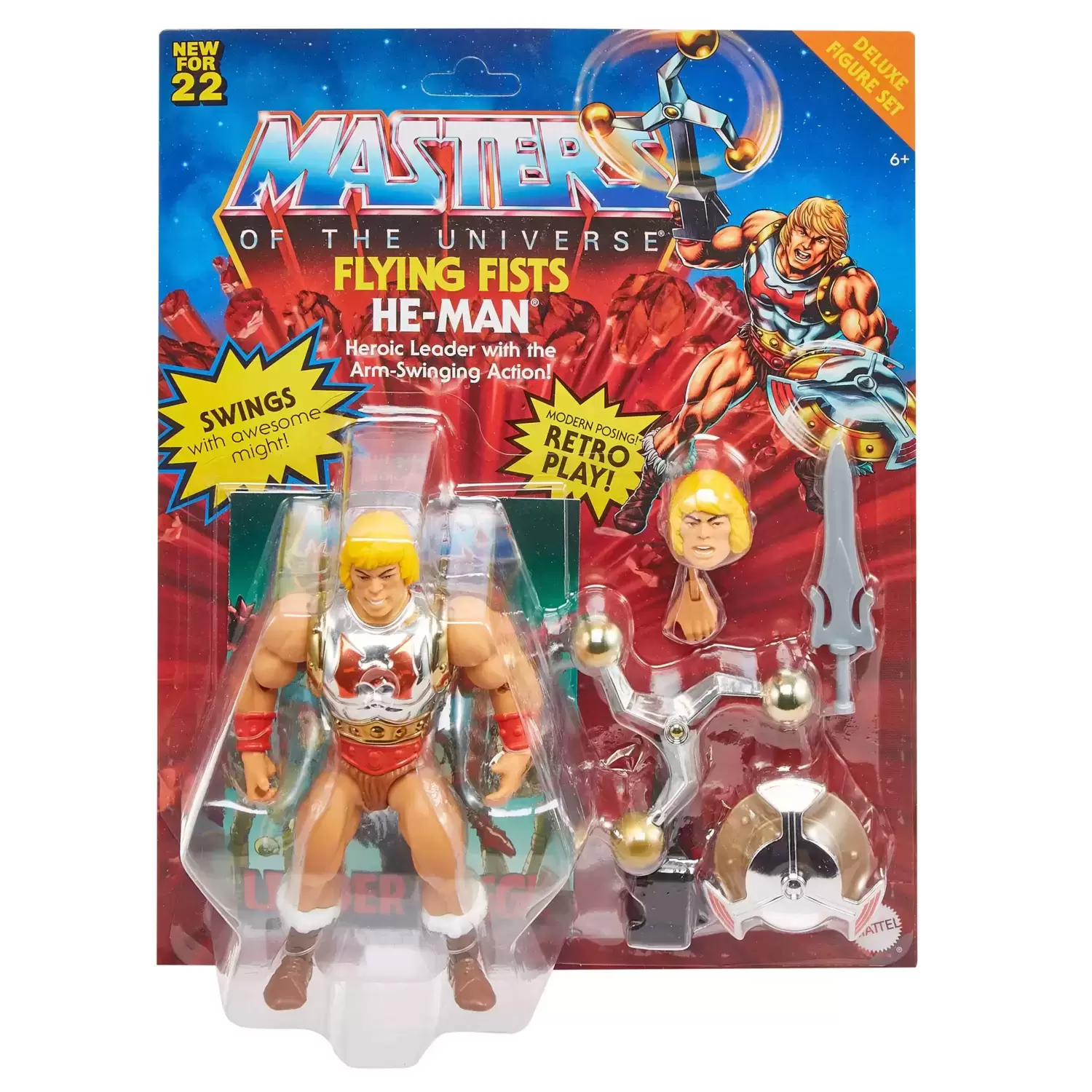 Masters of the Universe Origins - Flying Fist He-Man - Deluxe