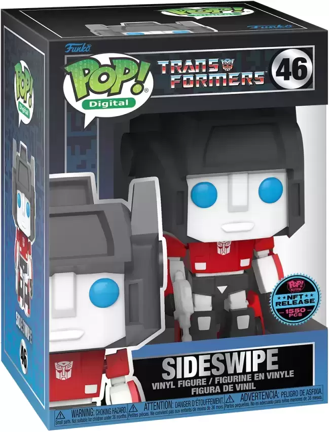 POP! Digital - Transformers - Sideswipe