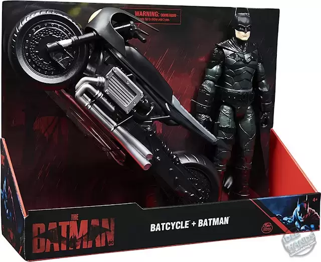 The Batman Action Figures - Batcycle + Batman