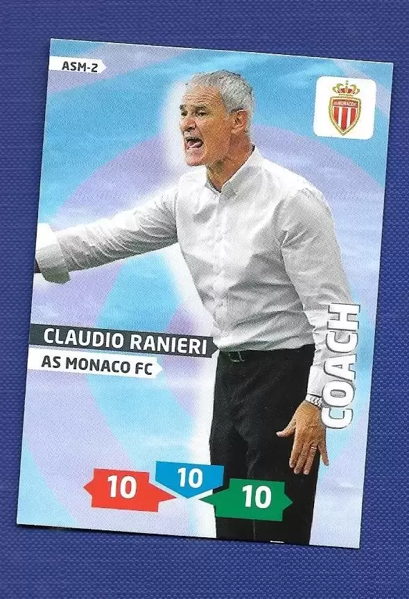 Adrenalyn XL 2013-2014 (France) - Claudio Ranieri - Coach - AS Monaco FC