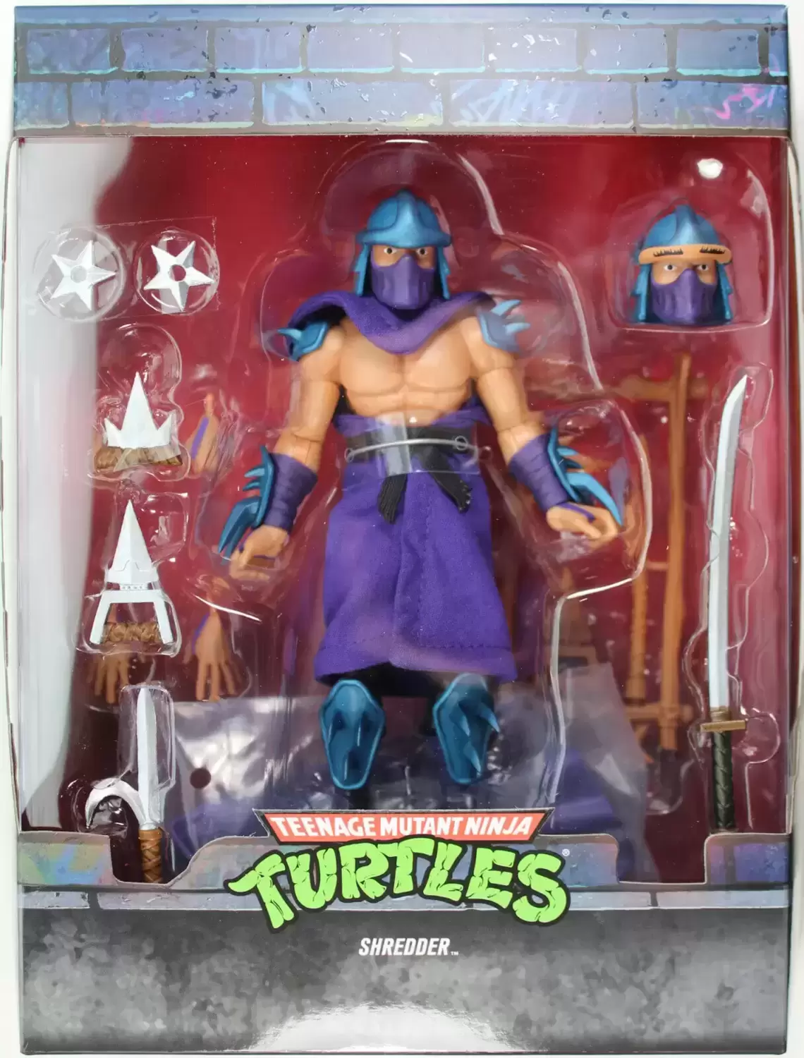 Super7 TMNT Ultimates Donatello Purple Ninja Turtle Figure