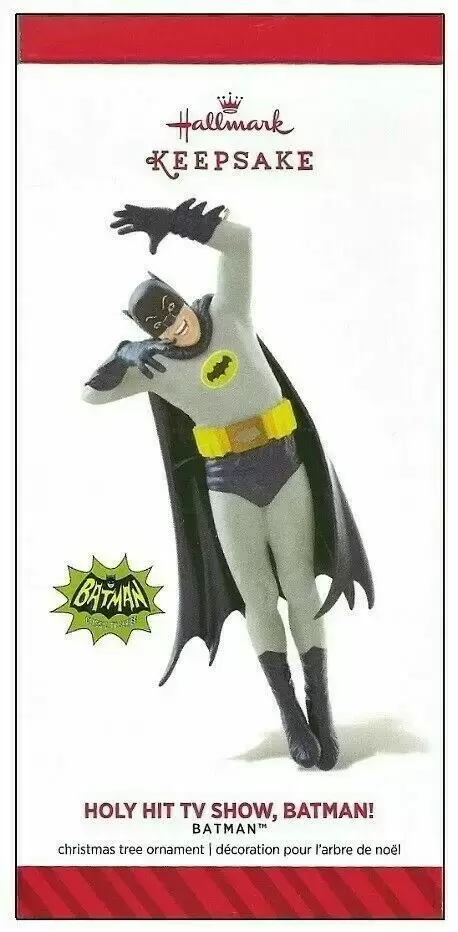 Hallmark Keepsake Ornament DC Super Hero - Batman Classic Tv Series - Holy Hit TV Show Batman
