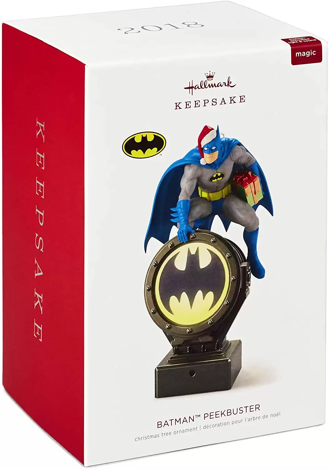 Hallmark Keepsake Ornament DC Super Hero - Batman - Batman Peekbuster