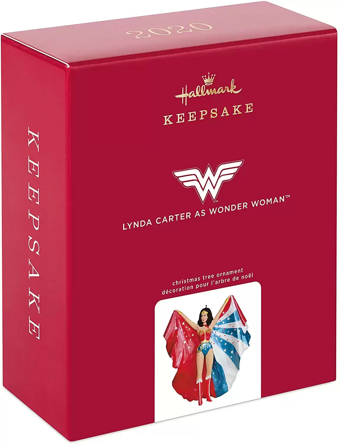 Hallmark Keepsake Ornament DC Super Hero - Wonder Woman - Lynda Carter as Wonder Woman
