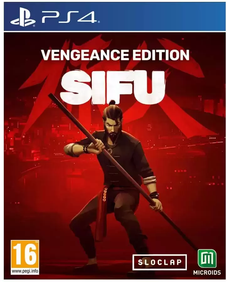 PS4 Games - Sifu - Vengeance Edition