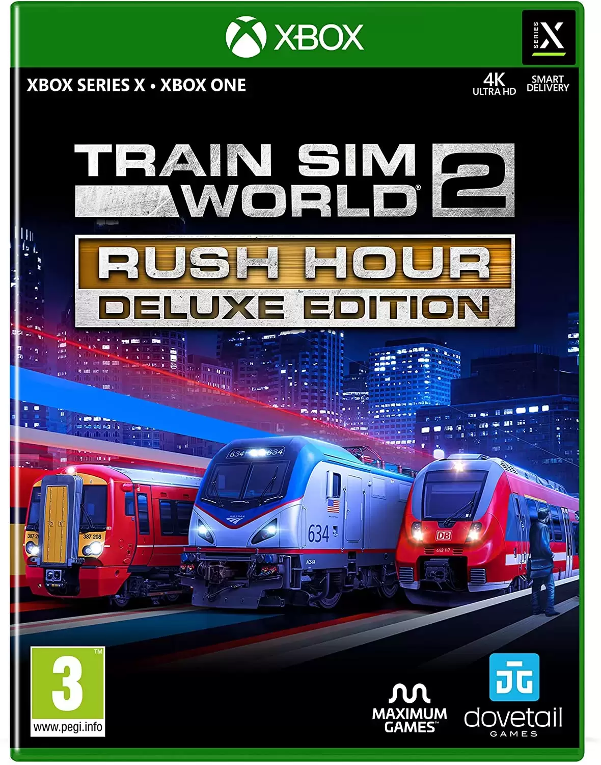 Jeux XBOX One - Train Sim World 21 - Rush Hour Deluxe Edition