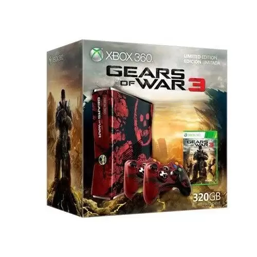 Matériel XBOX 360 - Xbox 360 320 Go Gears of War 3 Edition Exclusive