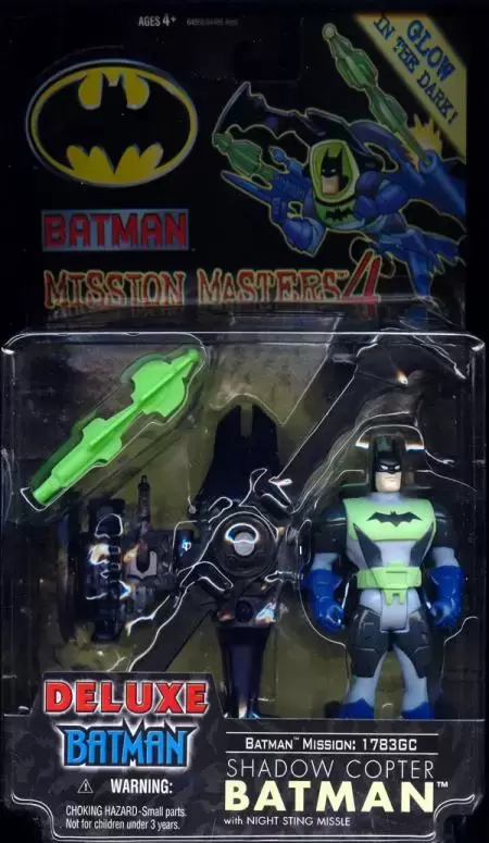 Batman Mission Masters - Deluxe Shadow Copter Batman