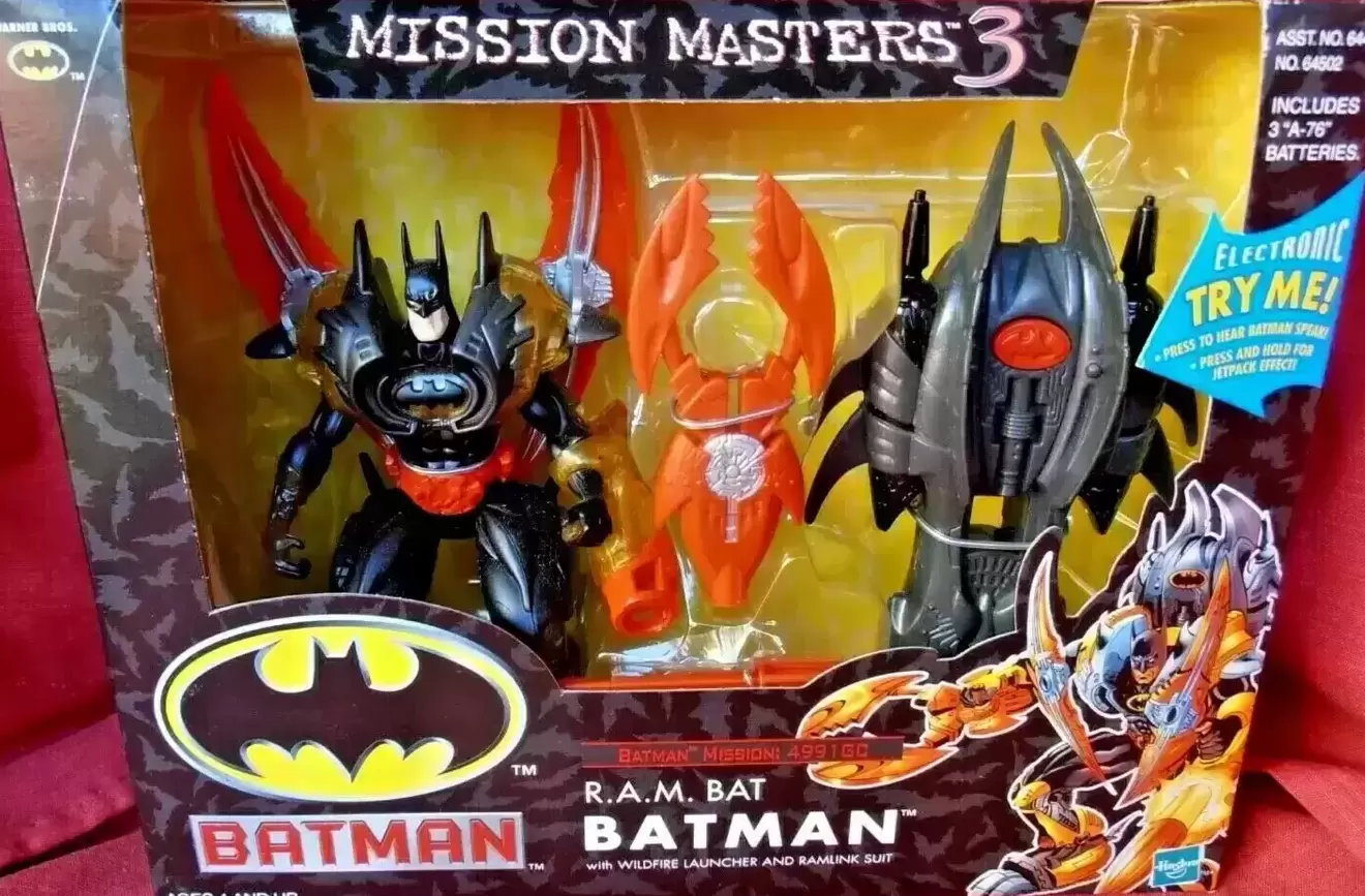 Batman Mission Masters - MEGA RAM Bat Batman - Red