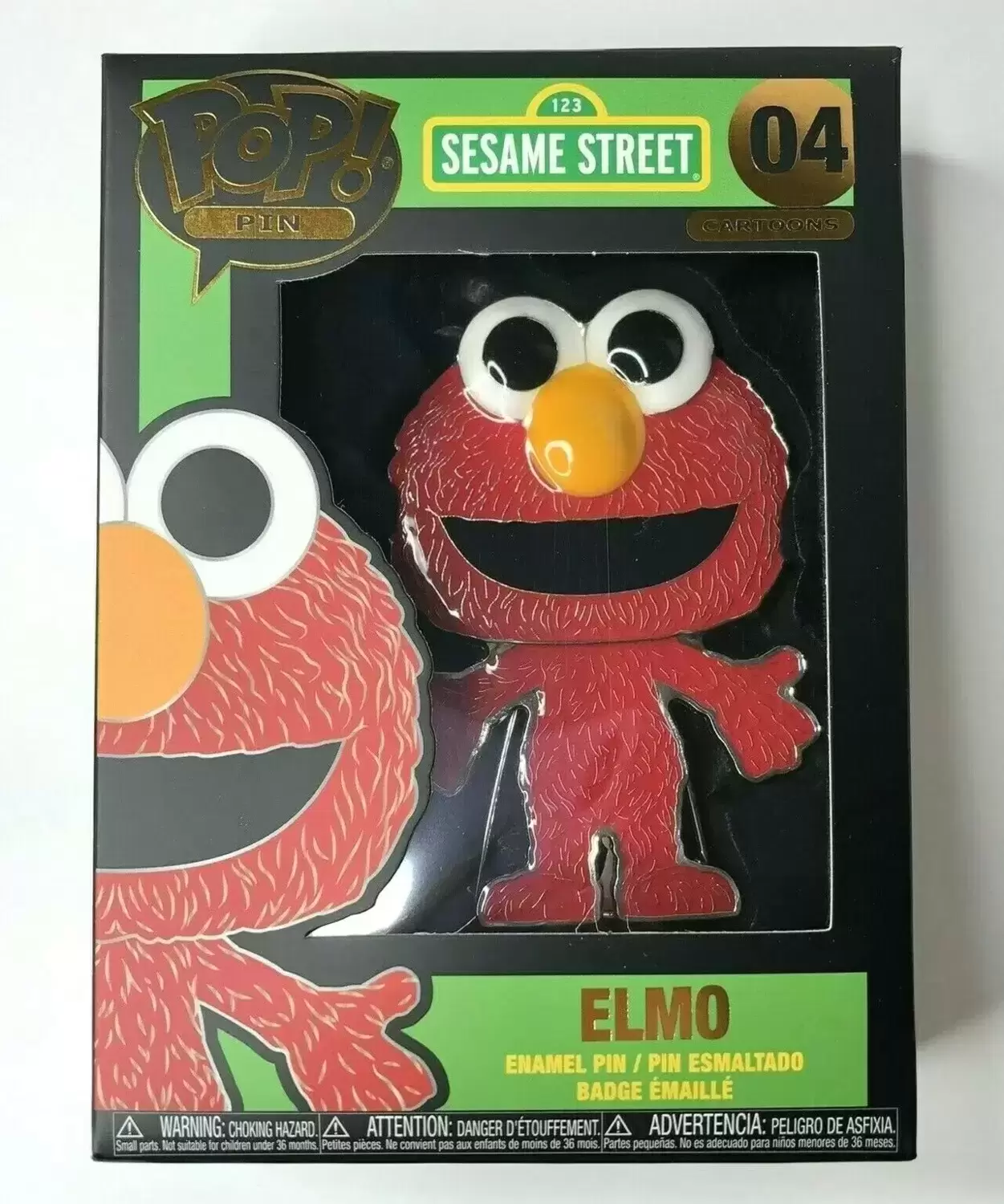 POP! Pin Cartoons - Sesame Street - Elmo