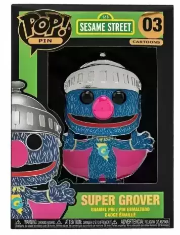 POP! Pin Cartoons - Sesame Street - Super Grover