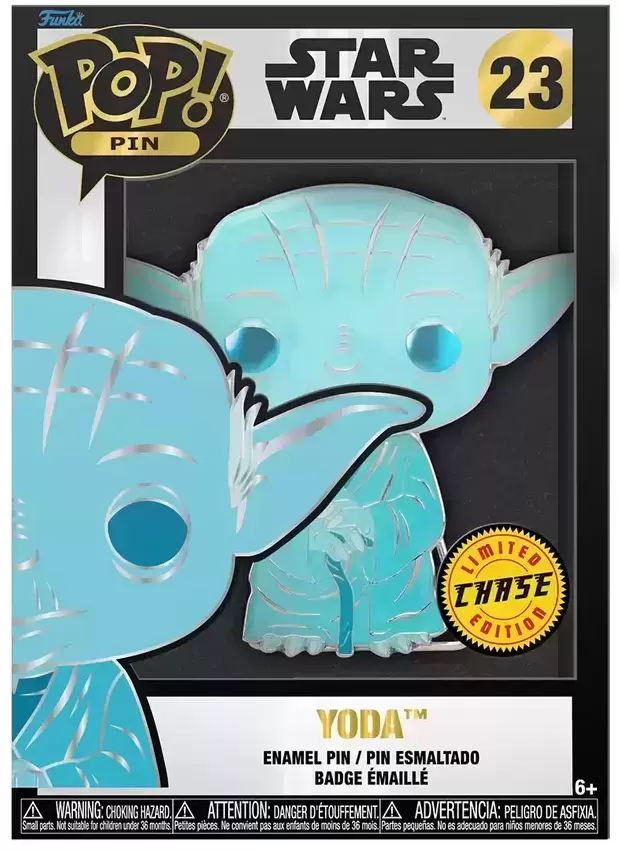 POP! Pin Star Wars - Yoda (chase)