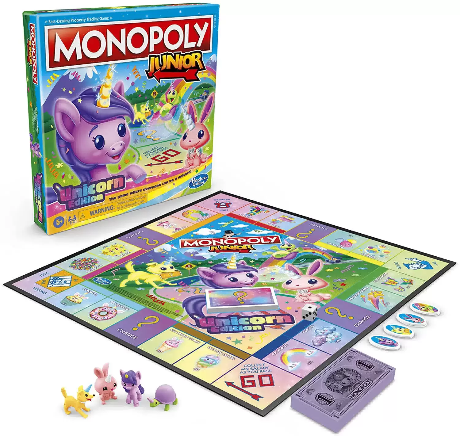 Monopoly Kids - Monopoly Junior Unicorn Edition