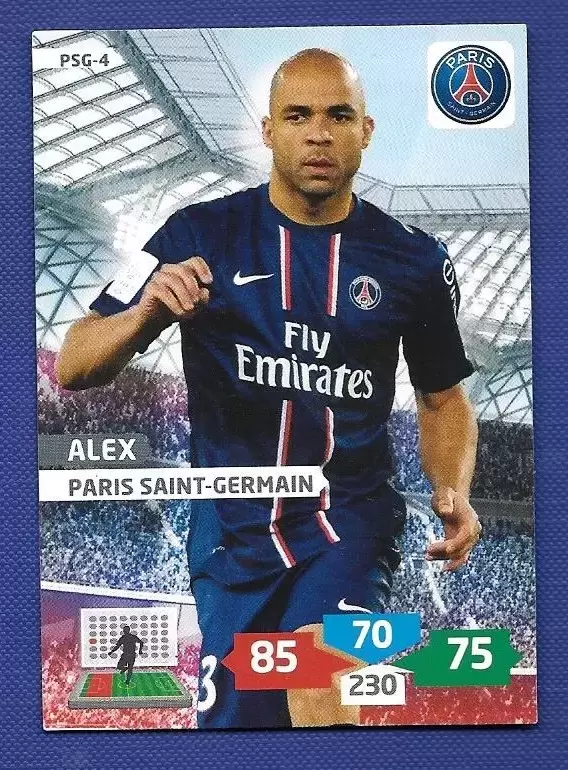 Adrenalyn XL 2013-2014 (France) - Alex - Defenseur - Paris Saint-Germain