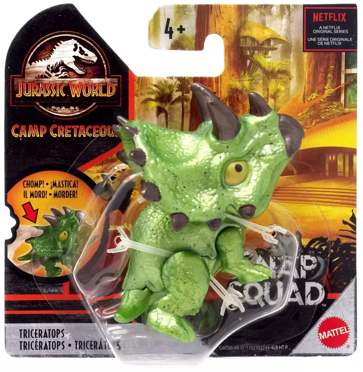 Jurassic World - Mattel - Camp Cretaceous - Triceraptops