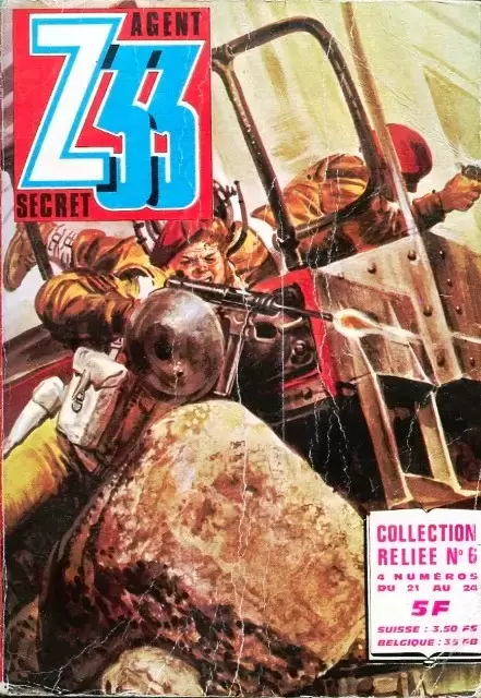 Agent Z33 - Collection reliée N°6 (du n°21 au n°24)