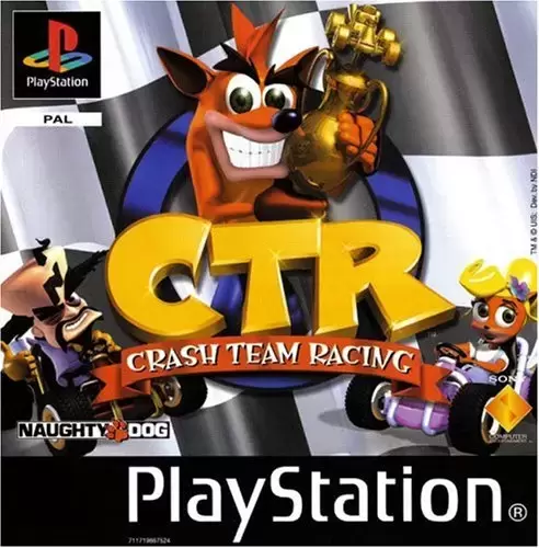 Jeux Playstation PS1 - Crash Team Racing