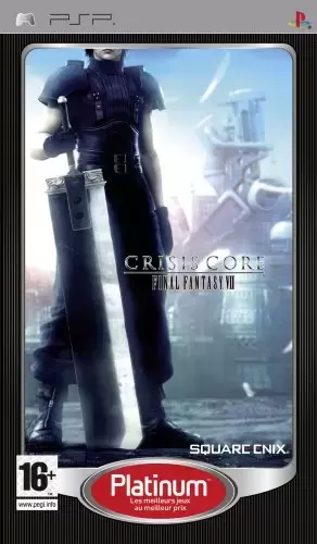 Jeux PSP - Crisis Core: Final Fantasy VII - édition platinum