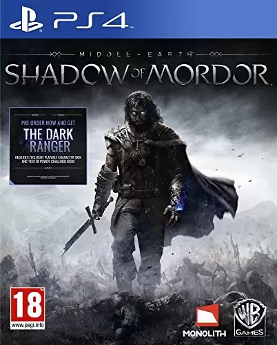 Jeux PS4 - La Terre du Milieu - l\'ombre du Mordor