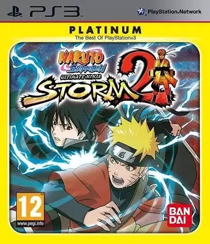 PS3 Games - Naruto Shippuden : ultimate Ninja storm 2 - platinum