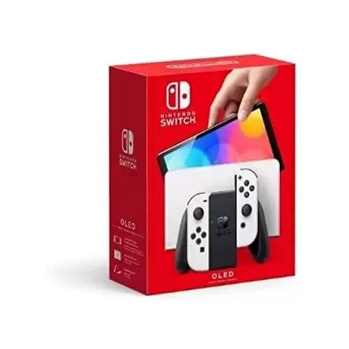 Matériel Nintendo Switch - Nintendo Switch (OLED model) with White Joy-Con