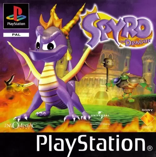 Jeux Playstation PS1 - Spyro 1