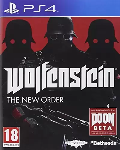 Jeux PS4 - Wolfenstein : The New Order