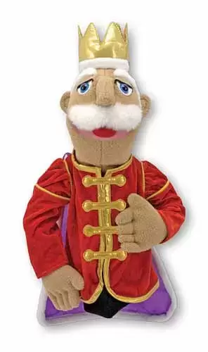 Melisa & Doug Plush Puppets - King Puppet