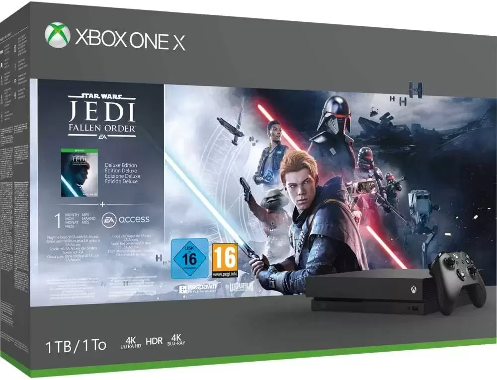 Matériel Xbox One - Star Wars Jedi: Fallen Order - Xbox One X - 1 To