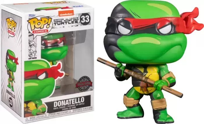 POP! Comics - Teenage Mutant Ninja Turtles - Donatello