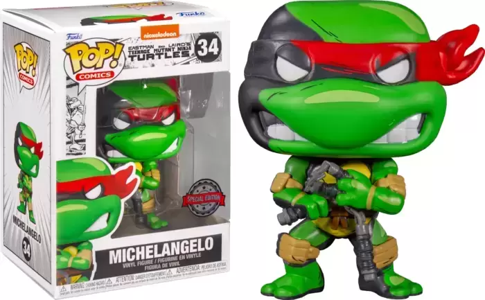 POP! Comics - Teenage Mutant Ninja Turtles - Michelangelo