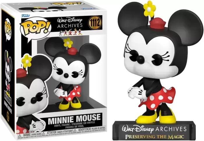 POP! Disney - Walt Disney Archives - Minnie Mouse