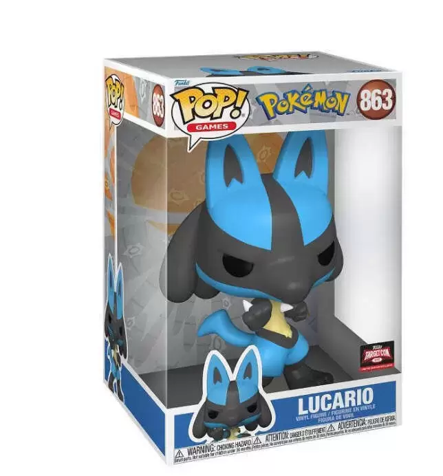 Lucario 856 - Pokémon Funko Pop! Vinyl Figure