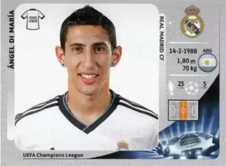 UEFA Champions League 2012/2013 - Ángel Di María - Real Madrid CF