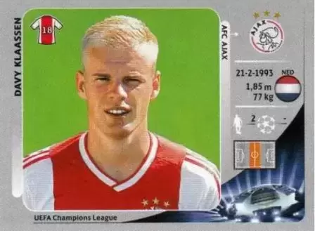 UEFA Champions League 2012/2013 - Davy Klaassen - AFC Ajax