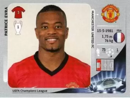 UEFA Champions League 2012/2013 - Patrice Evra - Manchester United FC