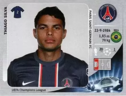 UEFA Champions League 2012/2013 - Thiago Silva - Paris Saint-Germain FC