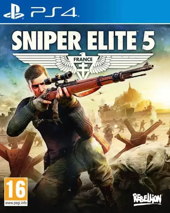 Jeux PS4 - Sniper Elite 5