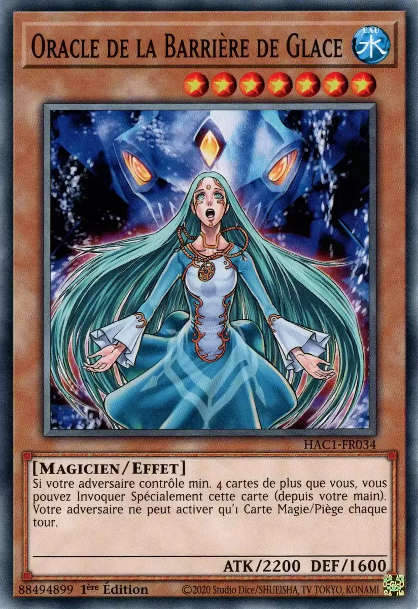 Arsenal Mystérieux : Chapitre 1 HAC1 - Oracle de la Barrière de Glace