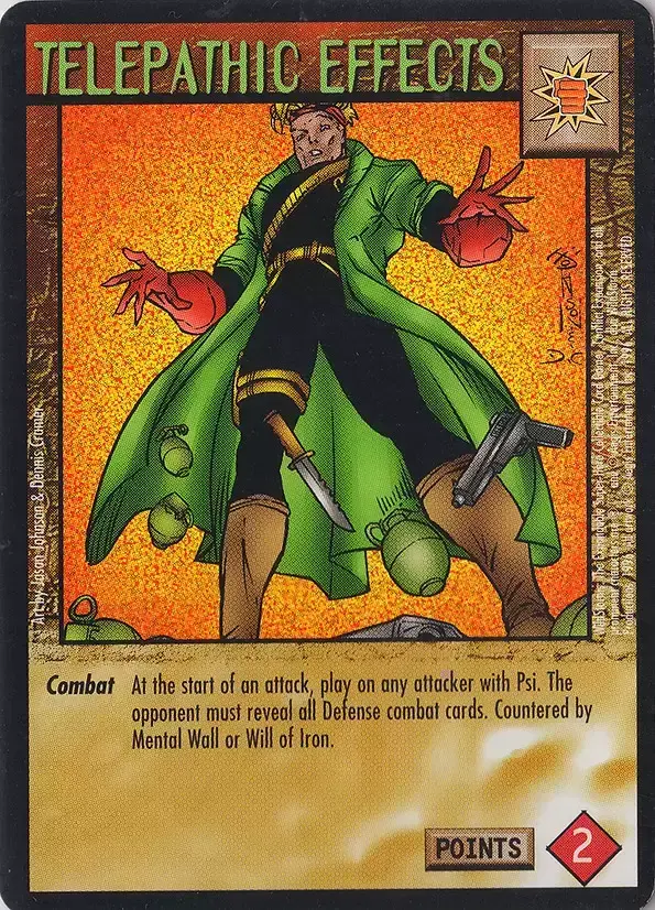 Conflict - Telepathic Effects