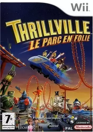 Nintendo Wii Games - Thrillville, Le Parc En Folie