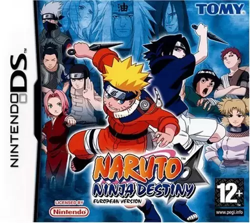 Nintendo DS Games - Naruto Ninja destiny