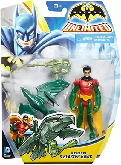Batman Unlimited - Robin & Blaster Hawk