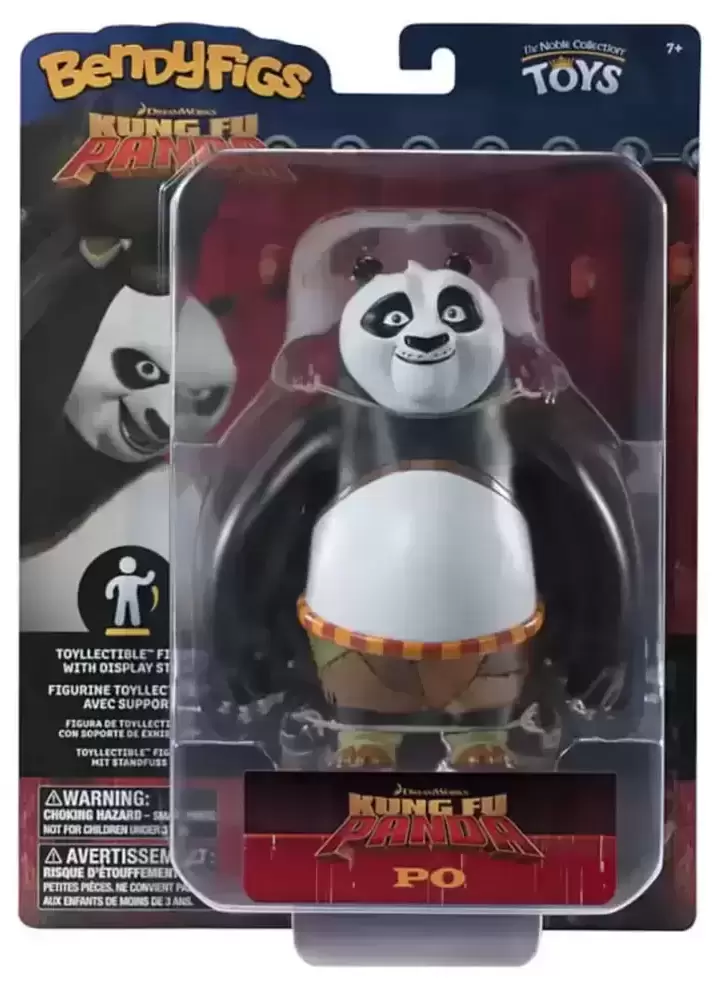 BendyFigs - Noble Collection Toys - KungFu Panda - Po