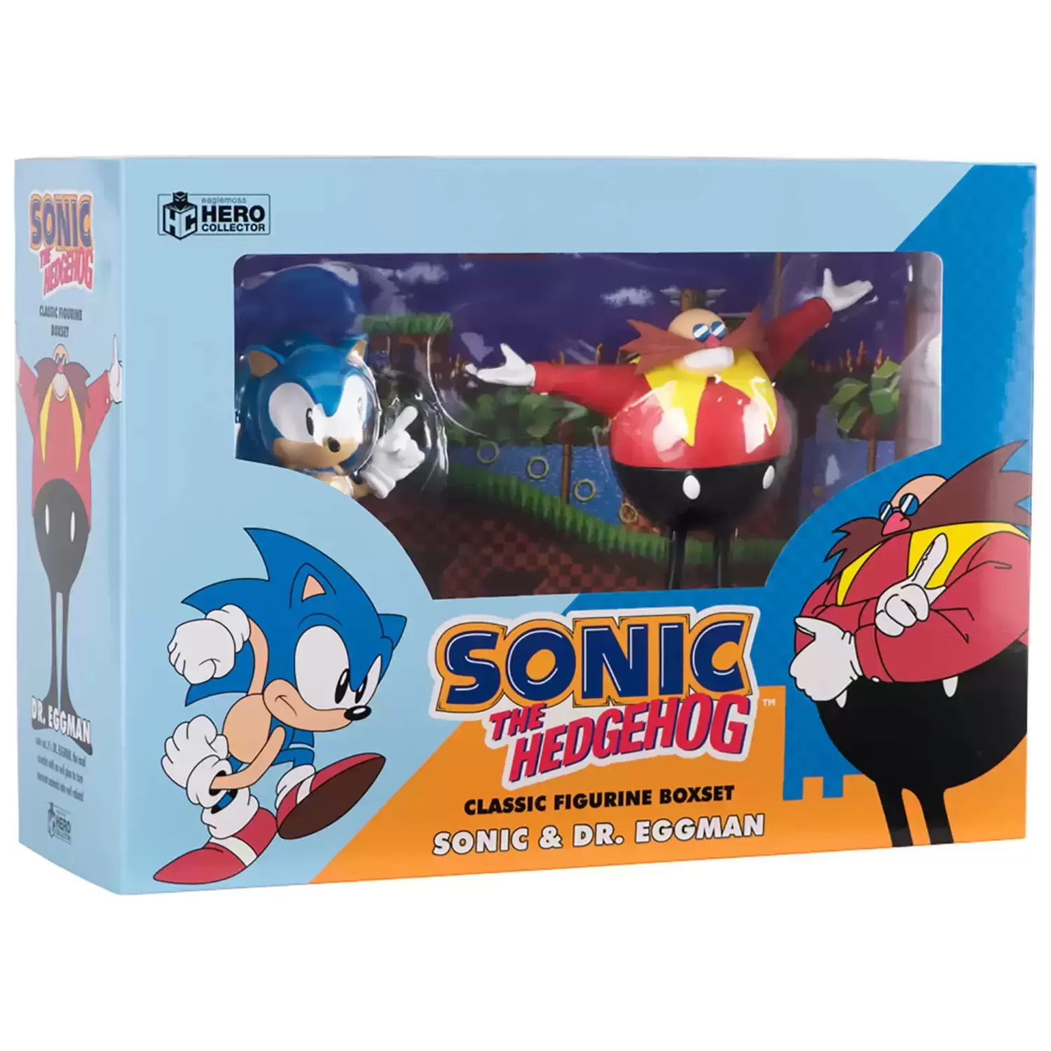 Sonic The Hedgehog classic figurine boxset Sonic & Dr SEGA Eggman 