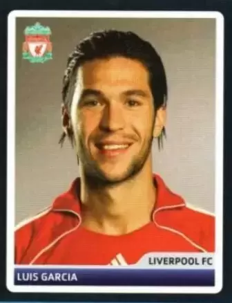 UEFA Champions league 2006-2007 - Luis Garcia - Liverpool (England)