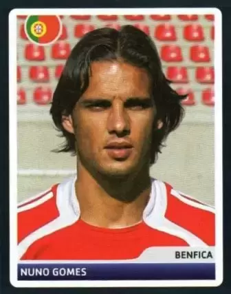 UEFA Champions league 2006-2007 - Nuno Gomes - Benfica (Portugal)